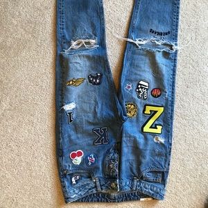 ZOE KARSSEN BOYFRIEND JEANS